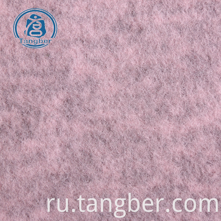 brushed back fleece fabric